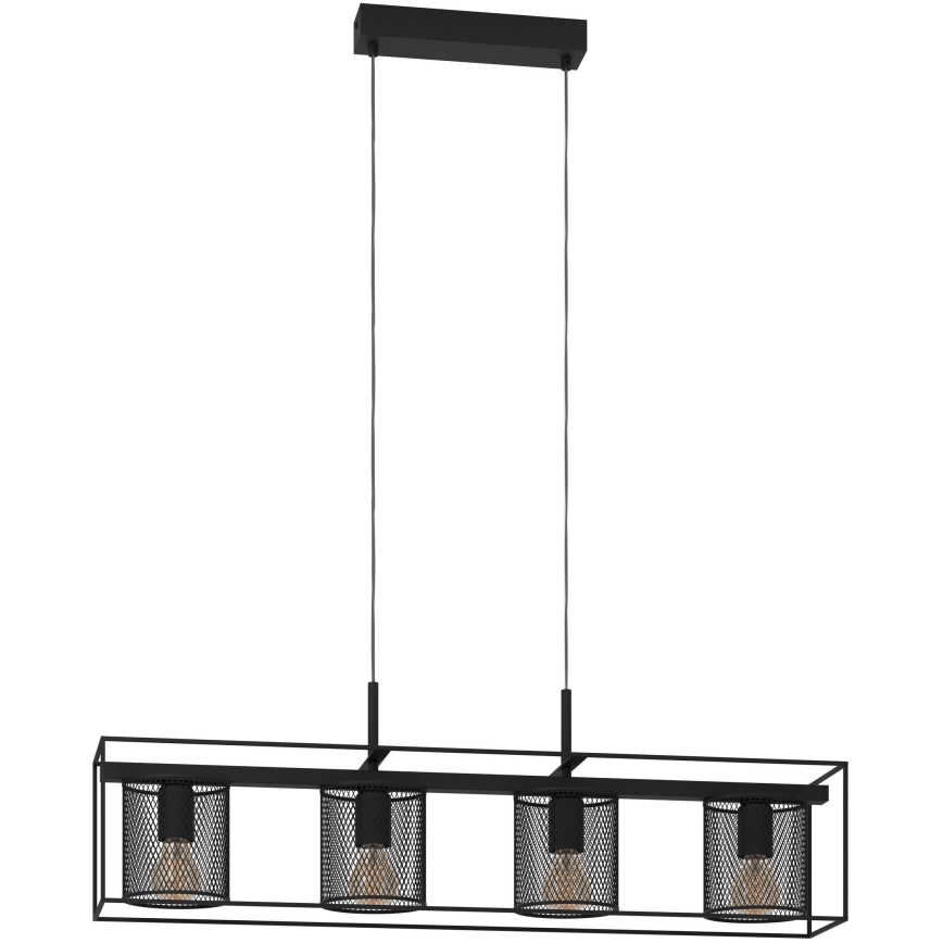Eglo - Csillár zsinóron 4xE27/40W/230V