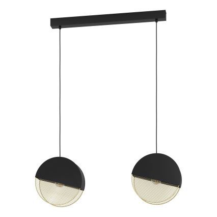 Eglo - Csillár zsinóron 2xE27/40W/230V