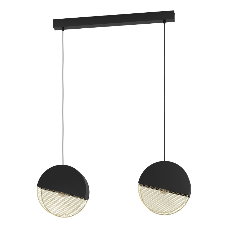 Eglo - Csillár zsinóron 2xE27/40W/230V