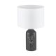Eglo - Asztali lámpa 1xE27/40W/230V fehér/fekete