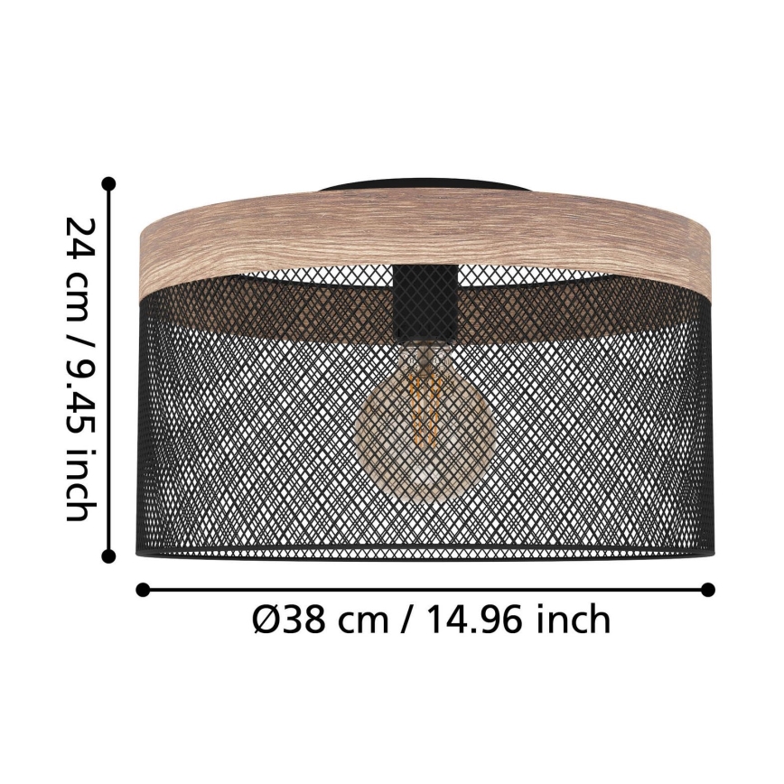 Eglo - Mennyezeti lámpa 1xE27/40W/230V