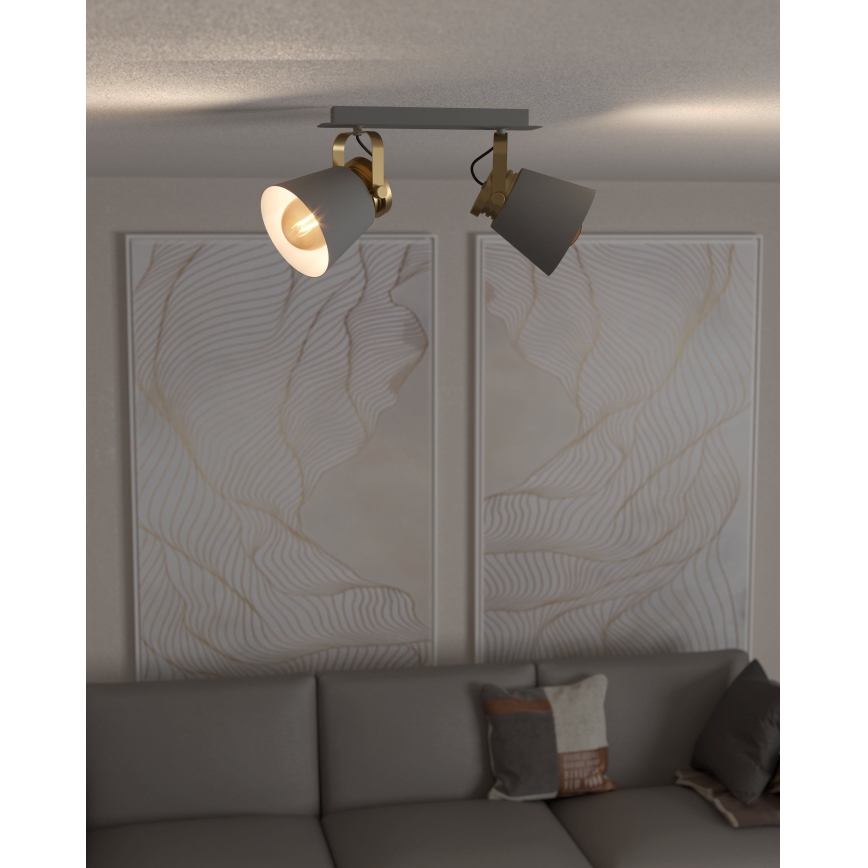 Eglo - Spotlámpa 2xE27/40W/230V