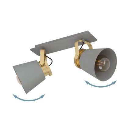 Eglo - Spotlámpa 2xE27/40W/230V