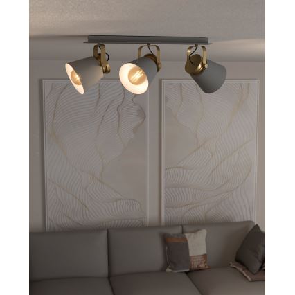 Eglo - Spotlámpa 3xE27/40W/230V