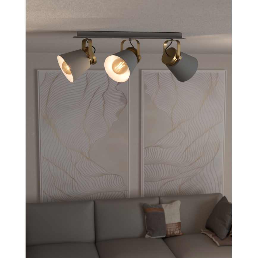 Eglo - Spotlámpa 3xE27/40W/230V