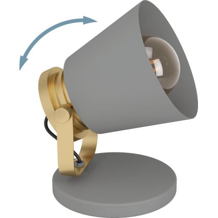 Eglo - Asztali lámpa 1xE27/28W/230V