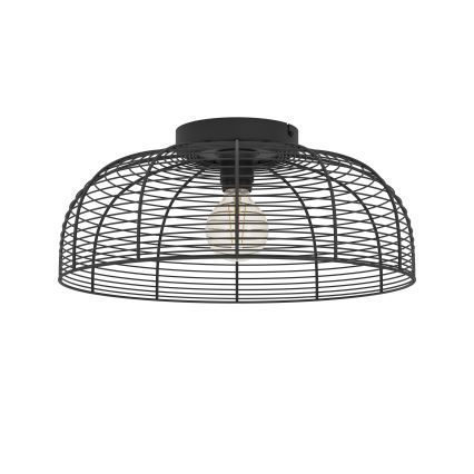 Eglo - Mennyezeti lámpa 1xE27/40W/230V fekete