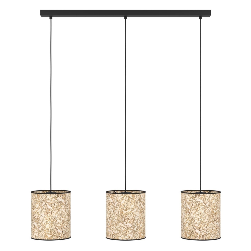 Eglo - Csillár zsinóron 3xE27/25W/230V