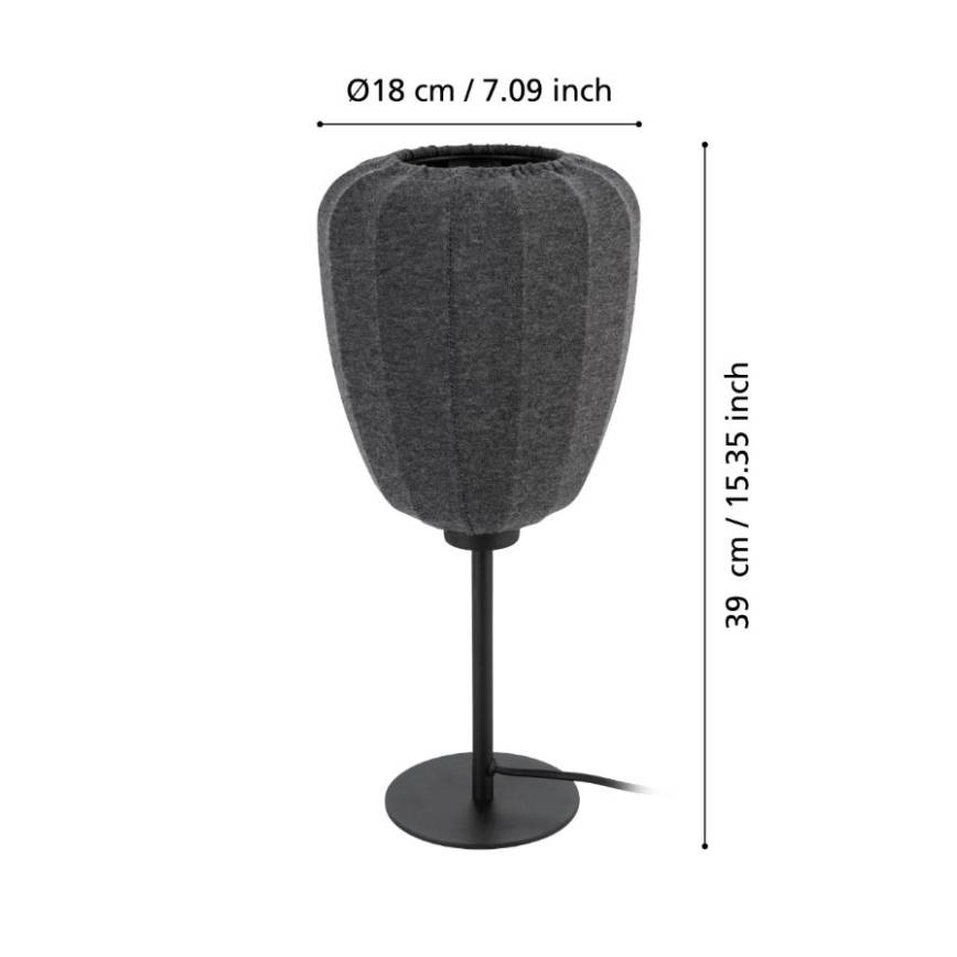 Eglo - Asztali lámpa 1xE27/40W/230V