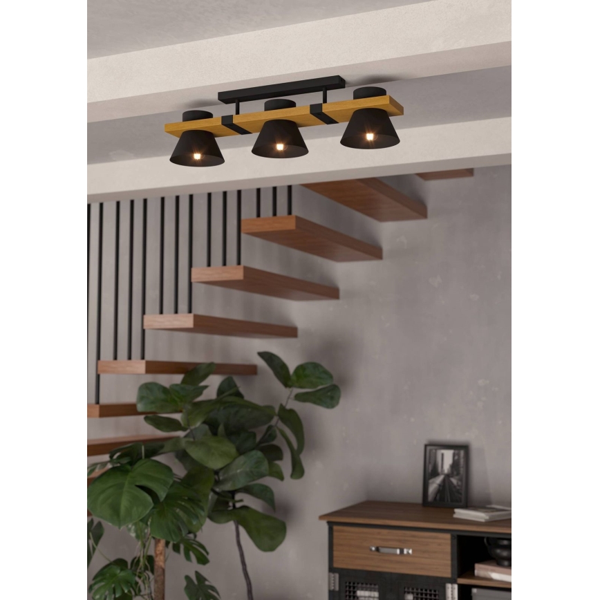 Eglo - Mennyezeti lámpa 3xE27/15W/230V