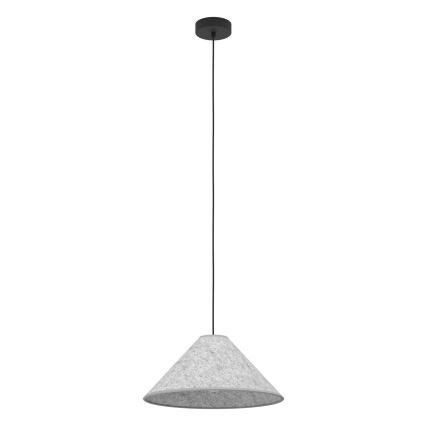 Eglo - Csillár zsinóron 1xE27/40W/230V szürke