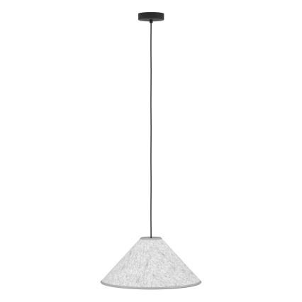 Eglo - Csillár zsinóron 1xE27/40W/230V szürke