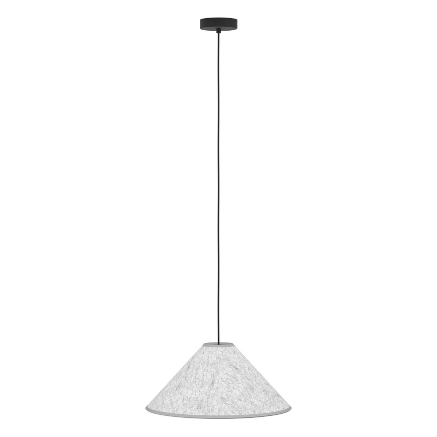 Eglo - Csillár zsinóron 1xE27/40W/230V szürke