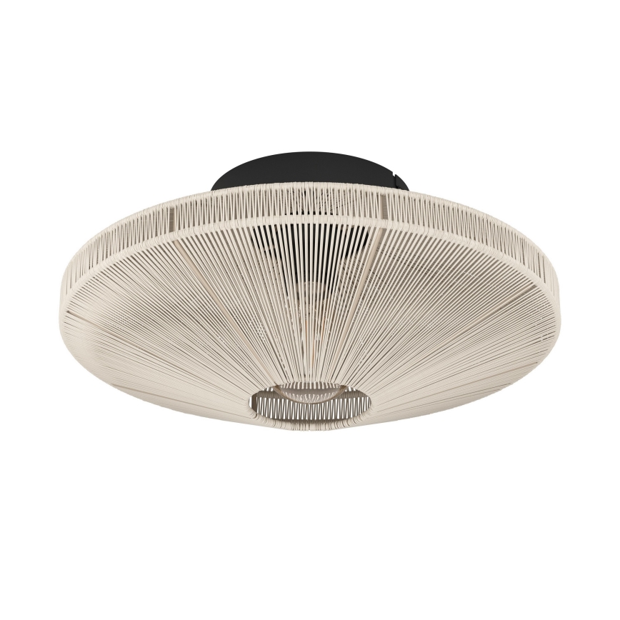 Eglo - Mennyezeti lámpa 1xE27/40W/230V, átmérő 38 cm, krémszínű
