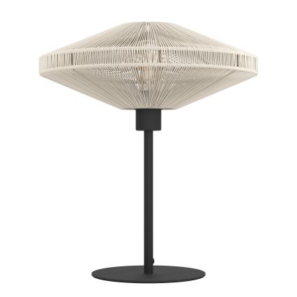 Eglo - Krémszínű asztali lámpa 1xE27/40W/230V