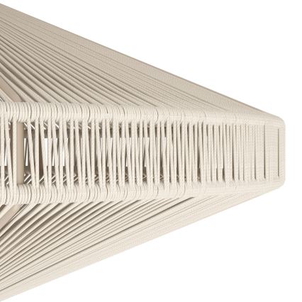 Eglo - Krémszínű asztali lámpa 1xE27/40W/230V