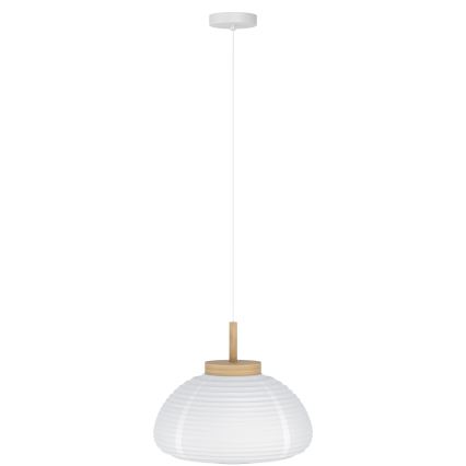 Eglo - Kábeles csillár 1xE27/40W/230V átm. 55 cm fehér/bézs