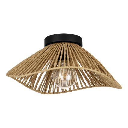 Eglo - Mennyezeti lámpa 1xE27/60W/230V barna