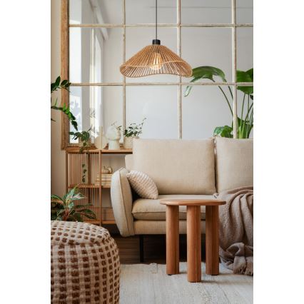 Eglo - Csillár zsinóron 1xE27/60W/230V barna