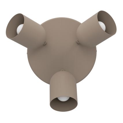 Eglo - Spotlámpa 3x E14/40W/230V, átm. 25 cm, bézs