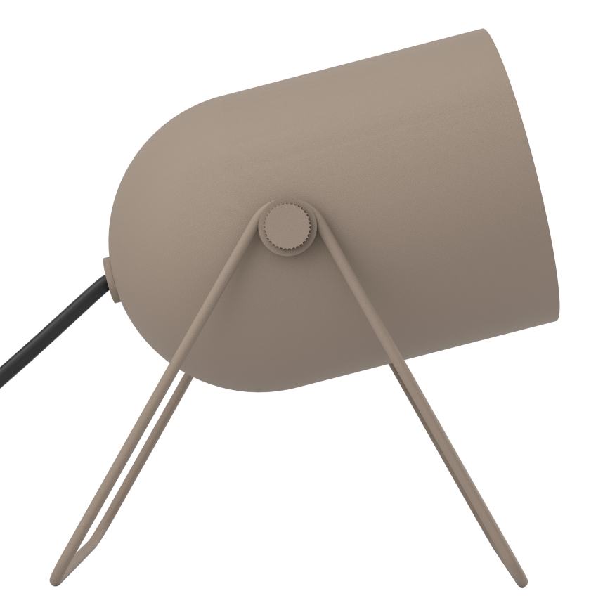 Eglo - Bézs asztali lámpa 1xE14/8W/230V