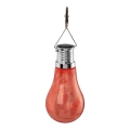 Eglo 48624 - LED Napelemes lámpa LED/0,06W/80 mAh piros