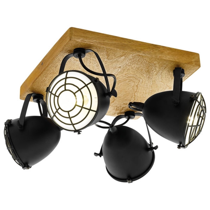 Eglo 49079 - GATEBECK spotlámpa 4xE14/40W/230V