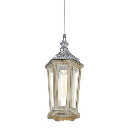 Eglo 49206 - KINGHORN kábeles függeszték 1xE27/42W/230V