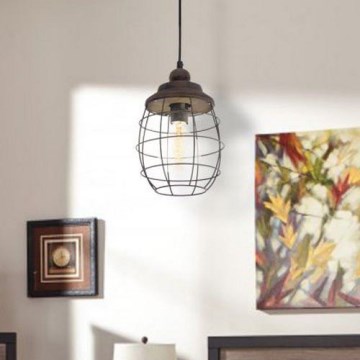 Eglo 49219 - BAMPTON csillár 1xE27/60W/230V