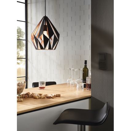 Eglo - Csillár 1xE27/60W/230V