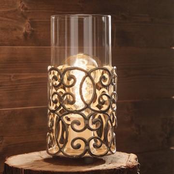 Eglo 49274 - CARDIGAN asztali lámpa 1xE27/60W/230V