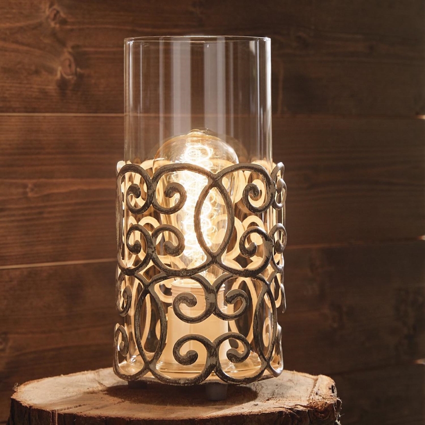 Eglo 49274 - CARDIGAN asztali lámpa 1xE27/60W/230V