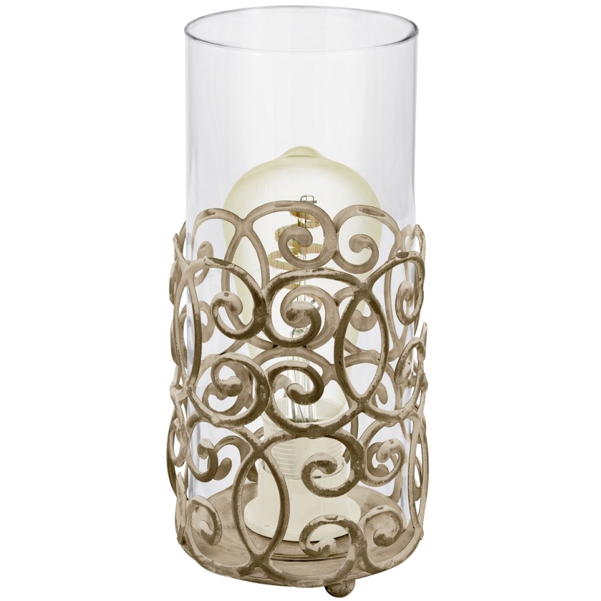 Eglo 49274 - Asztali lámpa  CARDIGAN 1xE27/60W/230V