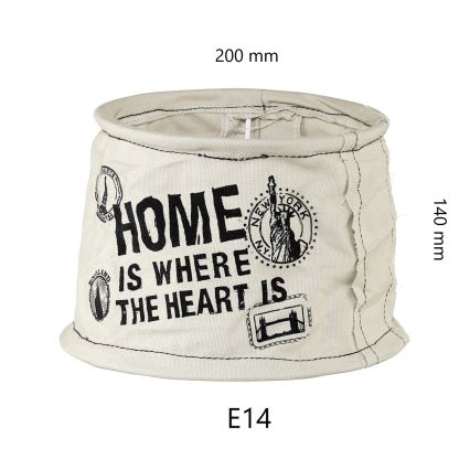 Eglo 49442 - Lámpabúra VINTAGE pytel home E14 átm.20 cm