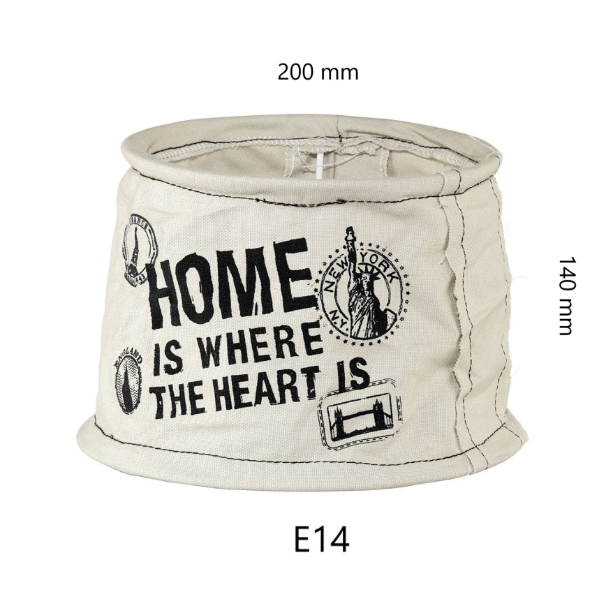 Eglo 49442 - Lámpabúra VINTAGE pytel home E14 átm.20 cm