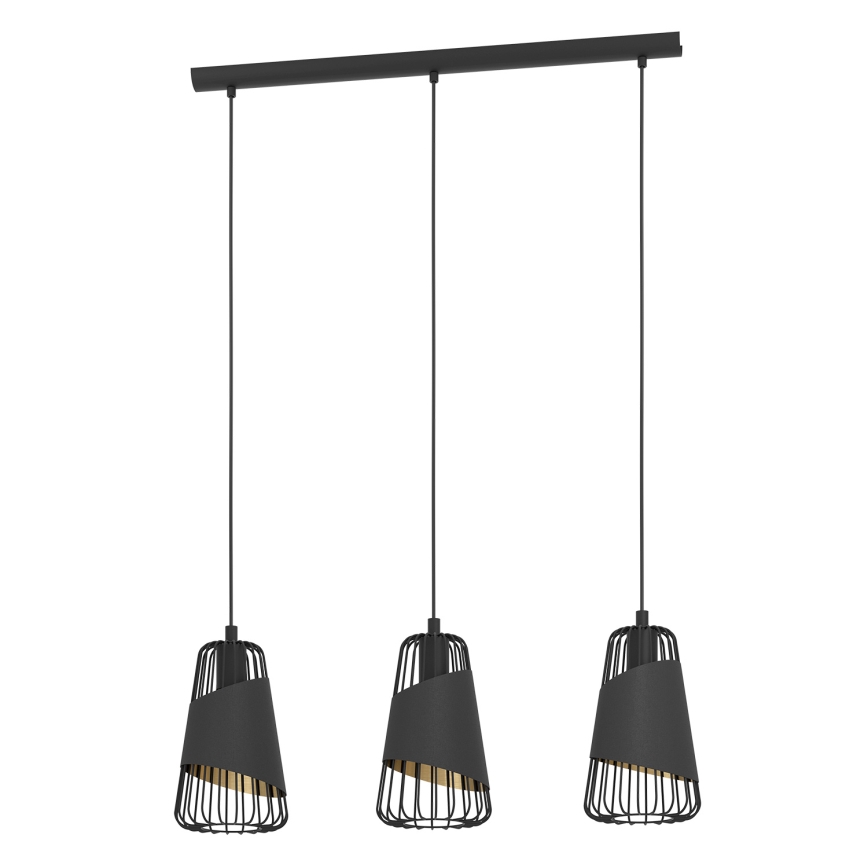 Eglo - Csillár zsinóron 3xE27/60W/230V