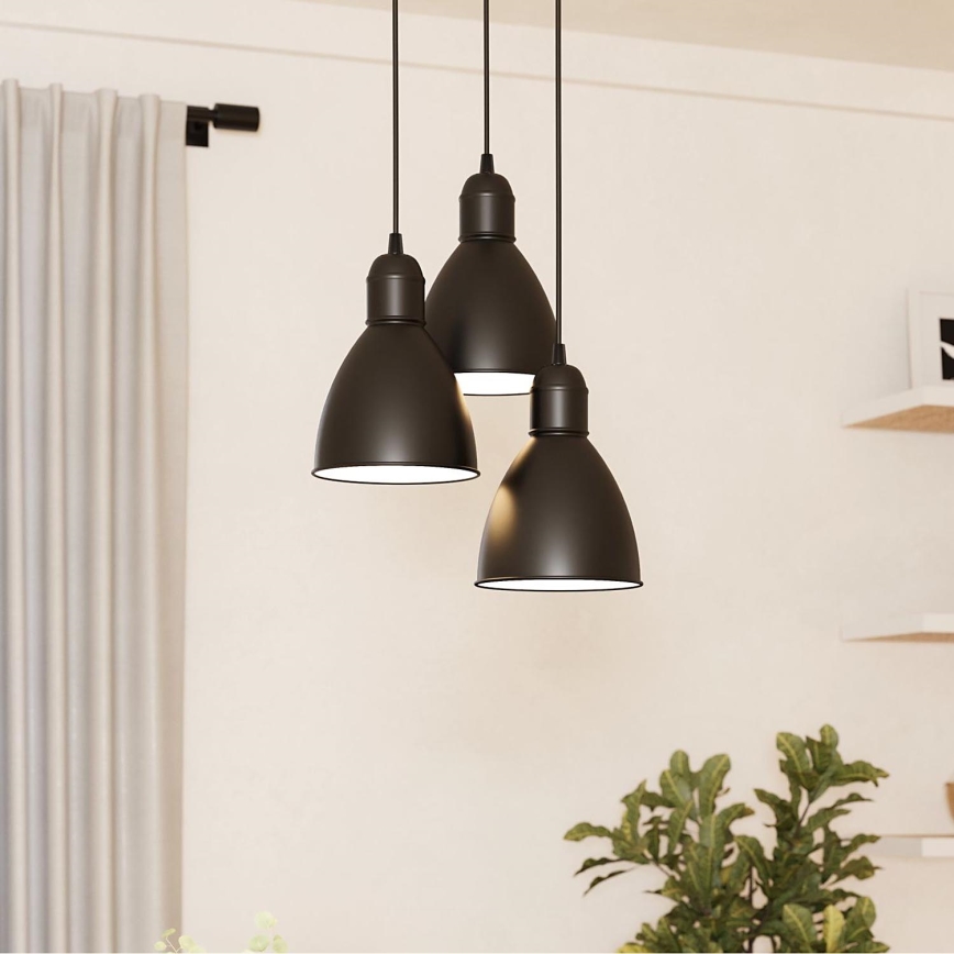 Eglo 49465 - PRIDDY csillár 3xE27/60W/230V