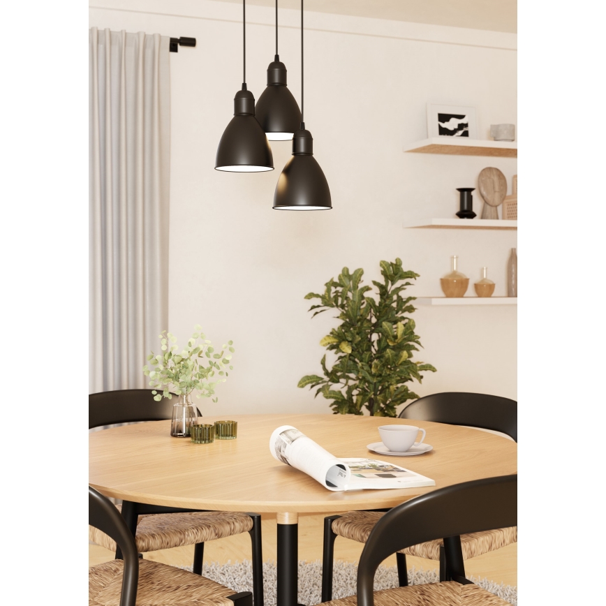 Eglo 49465 - PRIDDY csillár 3xE27/60W/230V