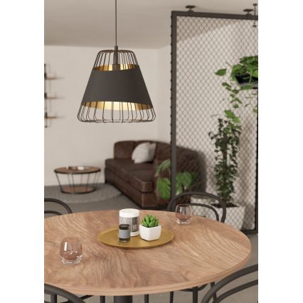 Eglo - Csillár zsinóron 1xE27/60W/230V