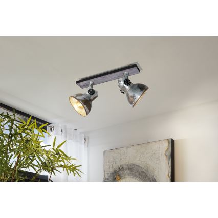 Eglo - Spotlámpa 2xE27/40W/230V