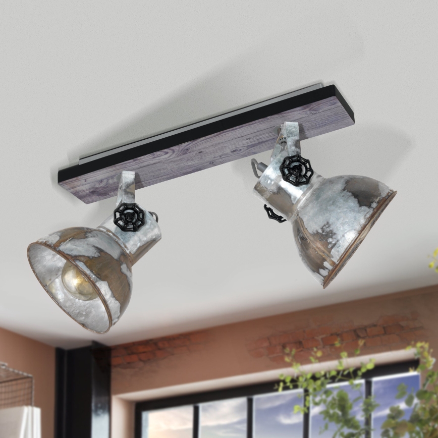 Eglo - Spotlámpa 2xE27/40W/230V