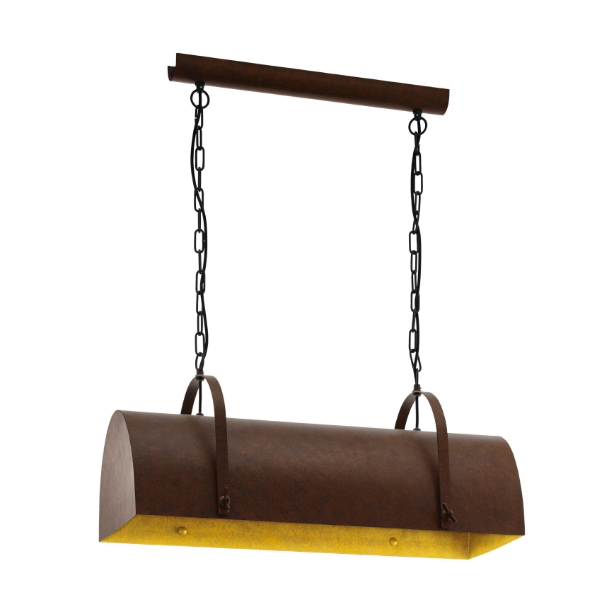 Eglo 49687 - Csillár láncon DEERHURST 2xE27/60W/230V