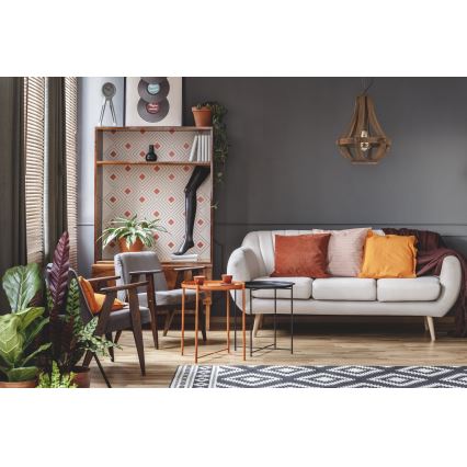 Eglo 49724 - Láncos csillár KINROSS 1xE27/60W