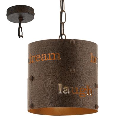 Eglo 49794 - Csillár láncon COLDINGHAM 1xE27/60W