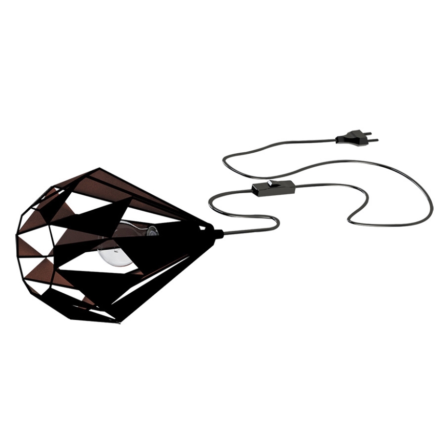 Eglo 49993 - Asztali lámpa CARLTON 1 1xE27/60W/230V