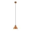 Eglo 54513 - LED csillár kábelen 1xE27/6W/230V rézszínű