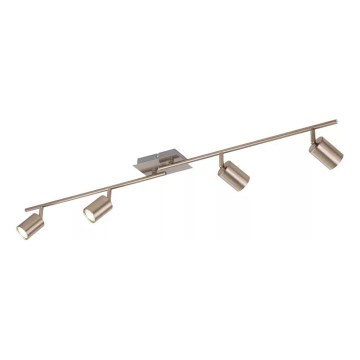 Eglo 54684 - LED spotlámpa 4x GU10/5W/230V matt króm