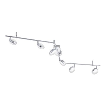 Eglo 54762 - LED spotlámpa SALTO 6xLED/5,4W/230V fényes króm