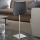 Eglo 54906 - LED Asztali lámpa 1xE14/6W/230V szürke/matt króm