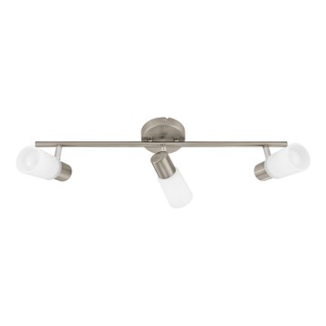 Eglo 55023 - LED spotlámpa 3xE14/4W/230V matt króm